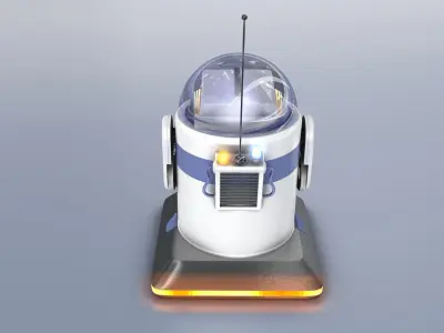 Omnibot RC Action  Robo Custom  3D model