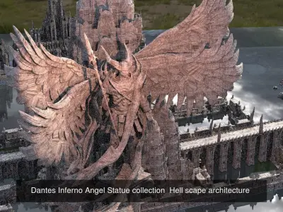 Dantes Inferno Collection 3D Model Pack