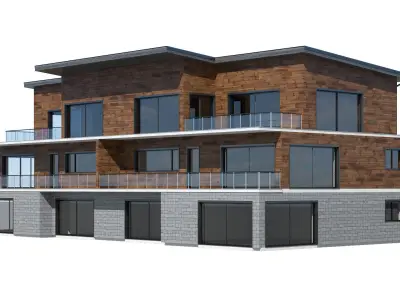 Cottage 027 3D model