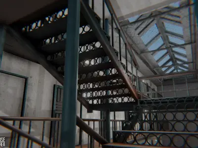 Prison house - restricted area 3D model