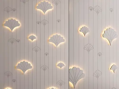 3D WALL PANEL  3D model