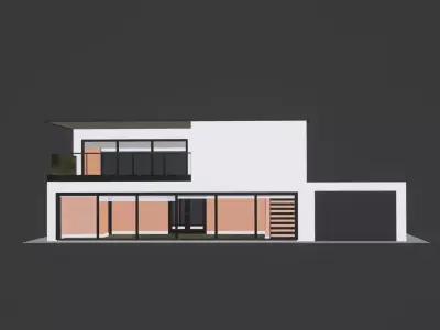 Modern house 3D model 50