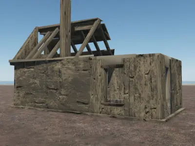 small home DSt Free 3D model