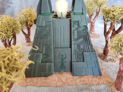 Space Monolith 3D print model