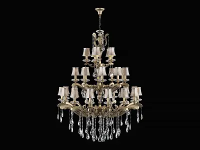 699308 Battitura Osgona Chandelier 3D model