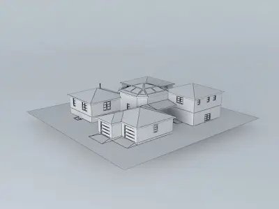 Ramp House Free 3D model