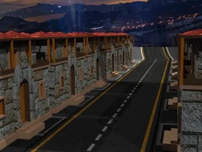 building architecture 3D model