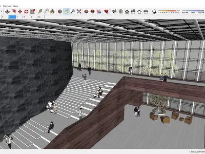 Sketchup Cultral Center F7 3D model