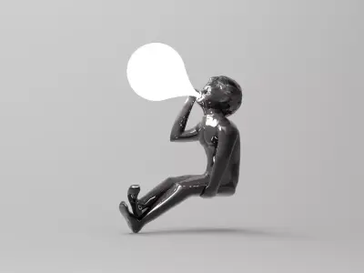 Child Lamp 3D print model