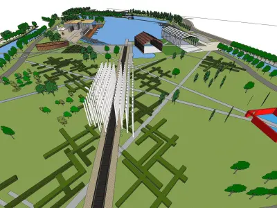 Sketchup Landscape 197 3D model