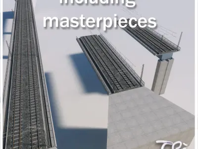 RAILWAY VIADUCT 3D model