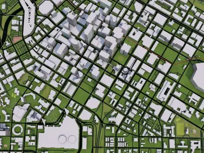 Minneapolis City 3D model