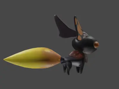 little legend Low-poly 3D model