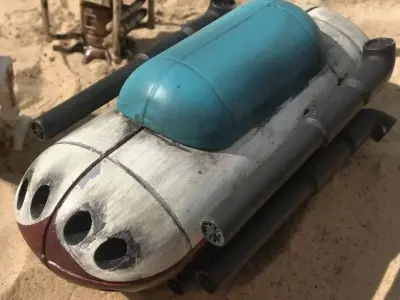 Tatooine Speeder 3D model