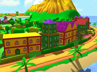 3DRT - Fantasy Worlds Construction Kit  Low-poly 3D model