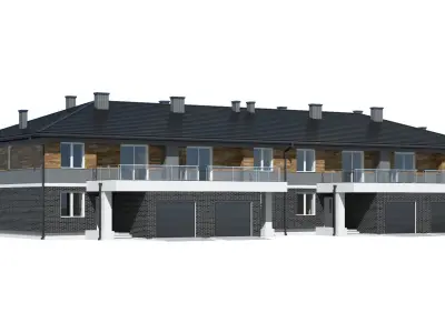 Cottage 021 3D model