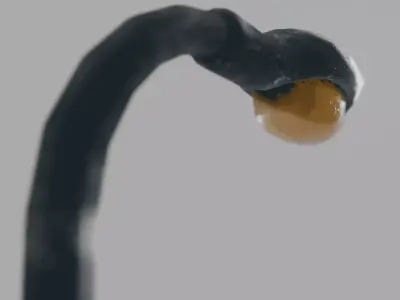 Simple Low-Poly Street Lamp Low-poly 3D model