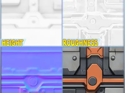 SciFi Seamless Texture Texture purchase