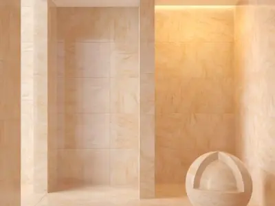 Marble wall 164 3D model