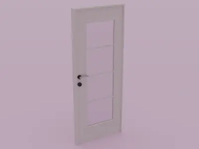 Interior Door V2 3D model