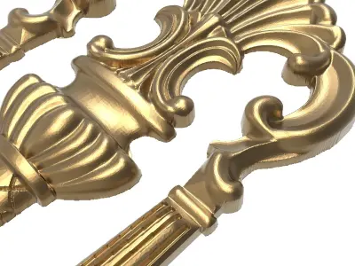  decorative pattern ready for 3D printing 3D model