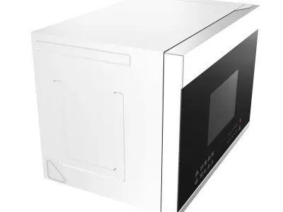 FORNO   1000-Watt Built-In Microwave with Sensor   3D model