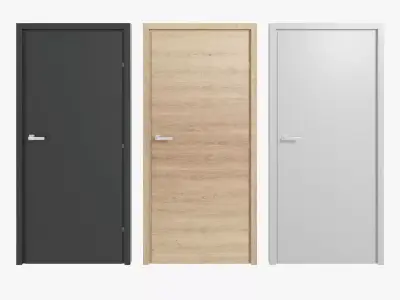 Interior Door 05 3D model