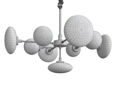 BOLOGNA CHANDELIER Low-poly 3D model