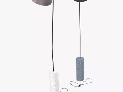  Luminaire Authentik Dome Floor Lamps 3D model