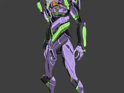 Evangelion Unit 01 - Rebuild of Evangelion 3D model