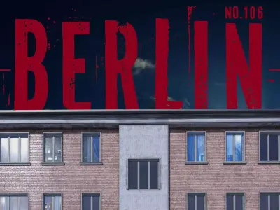Berlin Street Building NO106 3D model