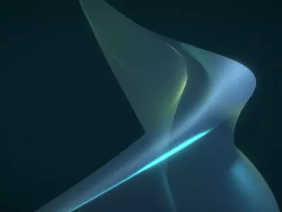 Futuristic Building Super Material 3D model