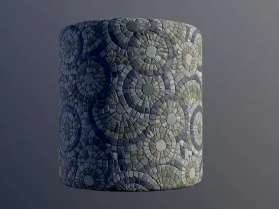 Substance 3D Designer Graphs of Circles Trumpet Tile Texture