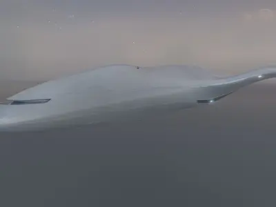 Explorer Spaceship 3D model