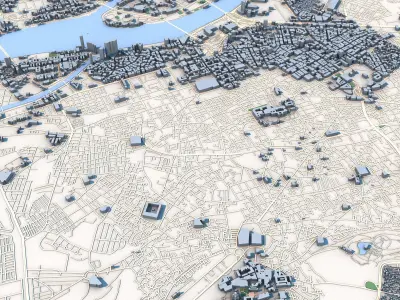 Cairo City Egypt 3D model