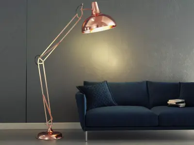 Atlas Floor Lamp 3D model