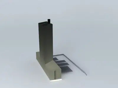 Reshuffle skyscraper Free 3D model