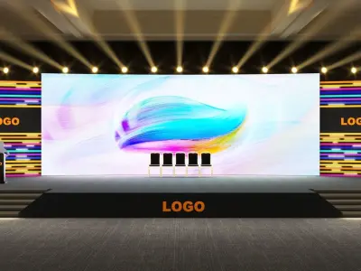 Virtual Stage  Free 3D model