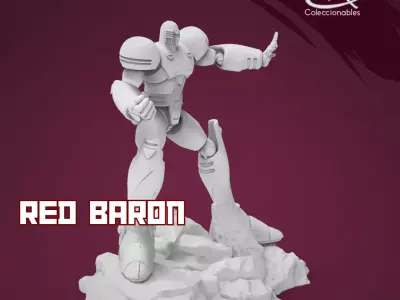 Red Baron FULL FIGURE 3D print model