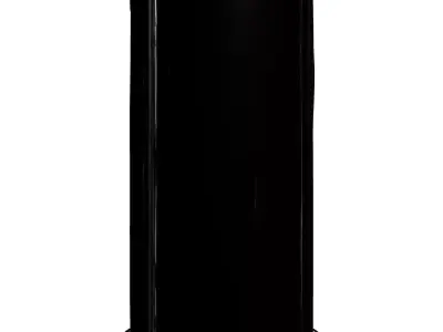 HighTech Industrial Energy Cell Low-poly 3D model