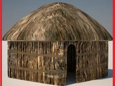 Huts Collection 3D Model Pack