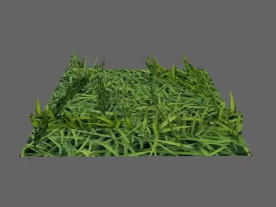 Grass Simple for Games - Grama Low-poly 3D model