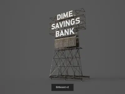 Billboards billboard 3D Model Pack