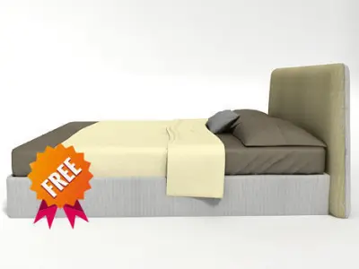 Bed LOV Desiree FBDE01 Free 3D model