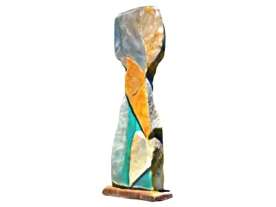 Stone Sculpture No 1 3D model