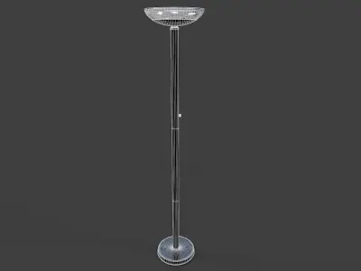 Torchiere Floor Lamp - Low Poly Low-poly 3D model