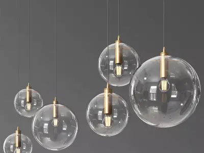 ClassiCon Selene Suspension lamp 3D model