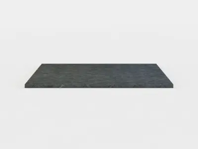 Floor platform Low-poly 3D model