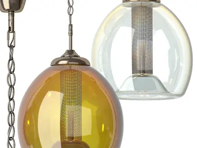 Bernoulli Pendant set by TIMOTHY OULTON 3D model