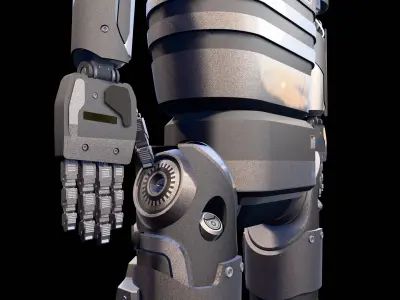 Robot 3D model 60